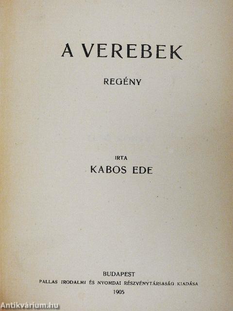 A verebek