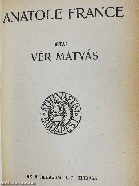 Beethoven élete/Anatole France/Zeneszerző Portrék/Esztétikai kultura/A forma problémája a képzőművészetben
