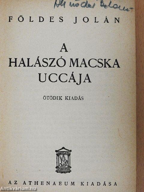 A halászó macska uccája