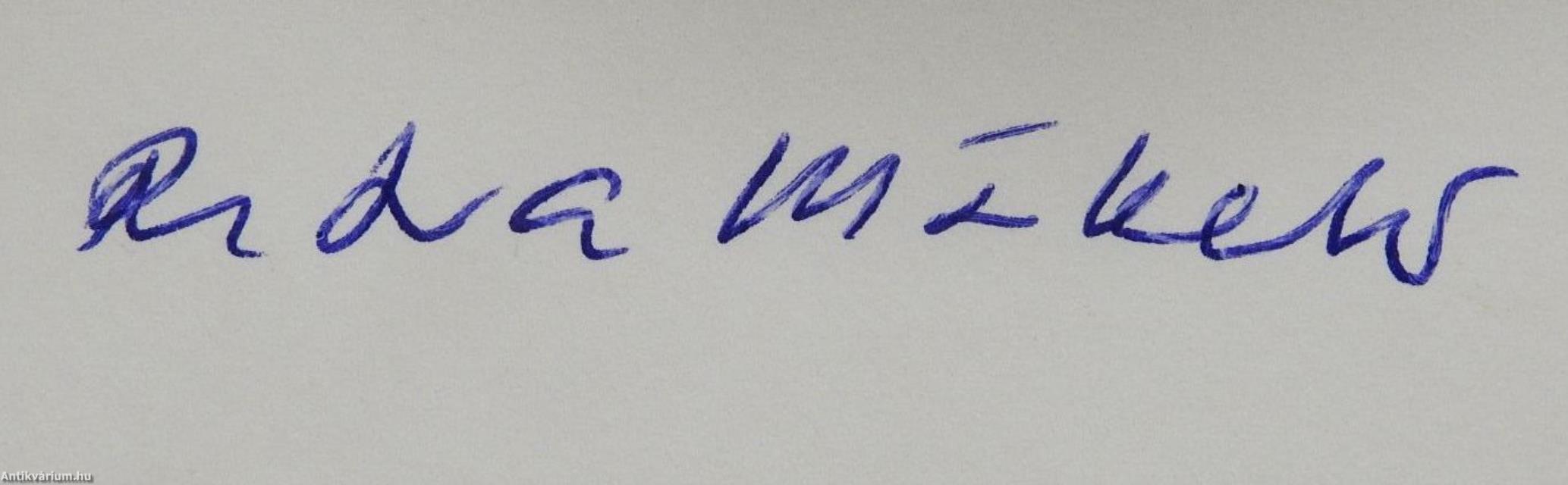 Kaukokaipuun kutsu (dedikált példány)