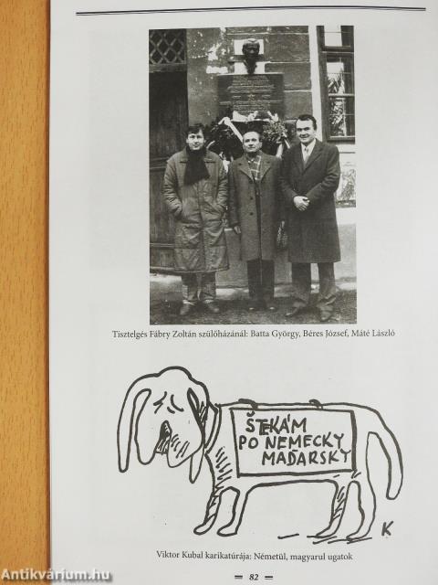 A kassai Batsányi Kör (dedikált példány)