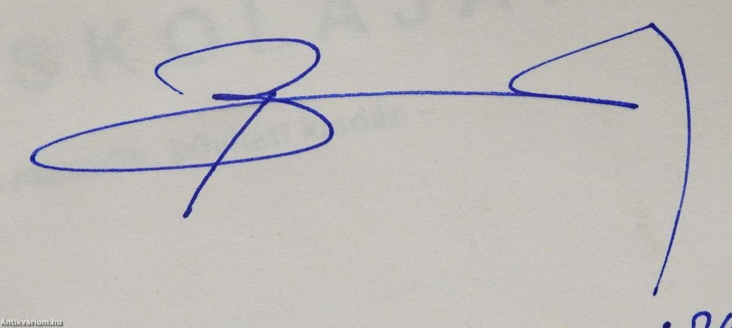 Gondolatok a jövő iskolájáról (dedikált példány)