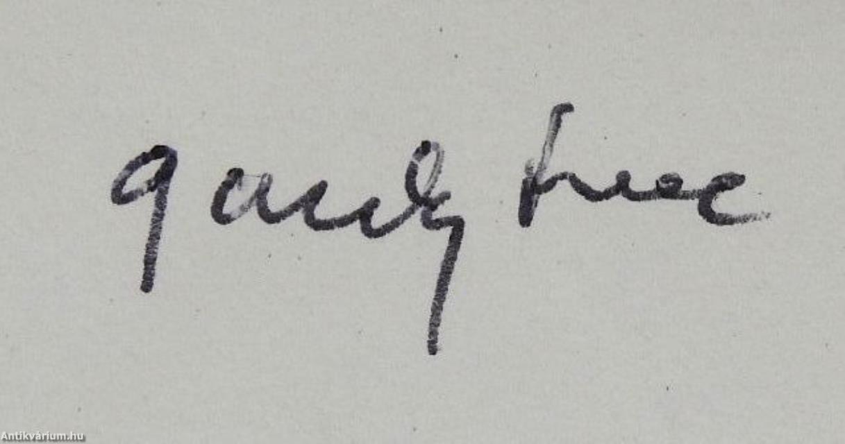 "Fekete víz, örvénylő idő" (dedikált példány)