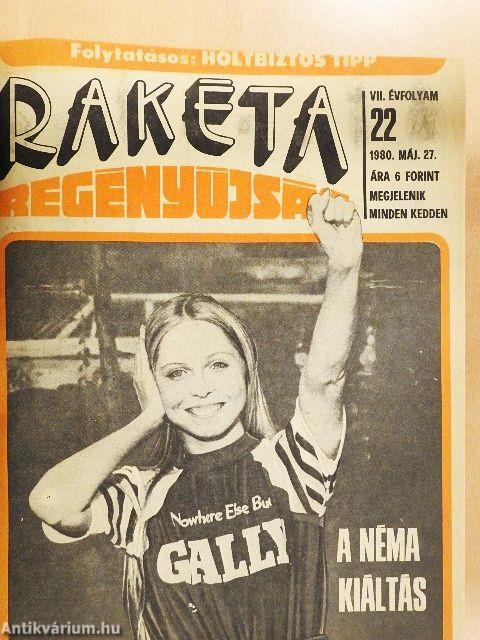 Rakéta regényújság 1980. (nem teljes évfolyam)