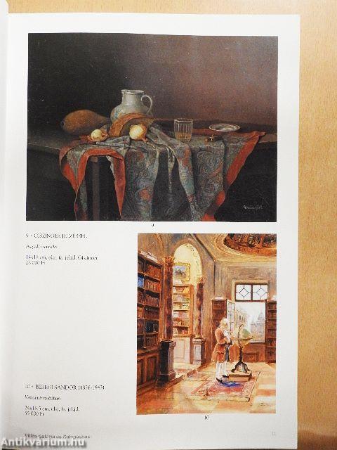 Villás Galéria és Aukciósház 8. Festmény- és műtárgyárverés