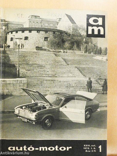 Autó-Motor 1973. (nem teljes évfolyam)