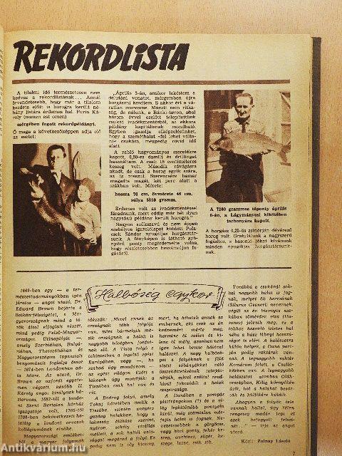 Magyar horgász 1966. január-december