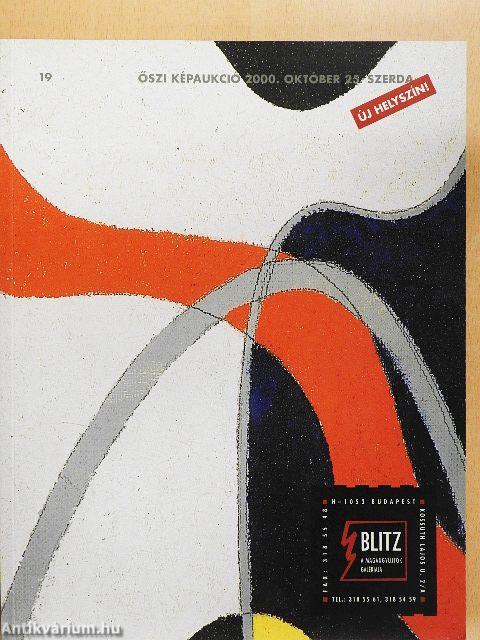 Blitz - Őszi képaukció 2000. október 25.