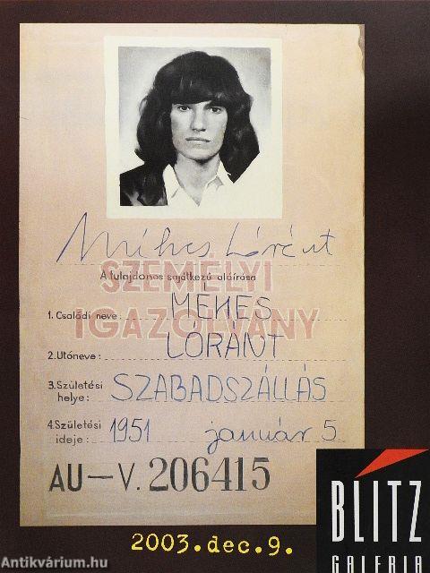 Blitz Galéria - Téli aukció 2003. december. 9