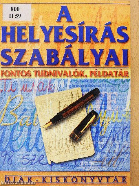 A helyesírás szabályai