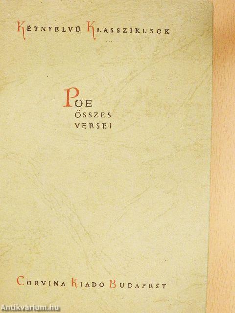 Edgar Allan Poe összes versei 