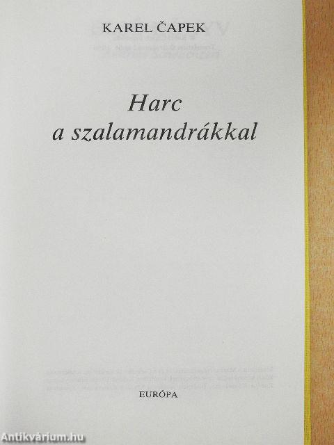 Harc a szalamandrákkal