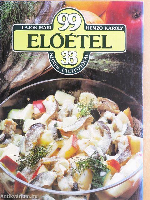 99 előétel 33 színes ételfotóval