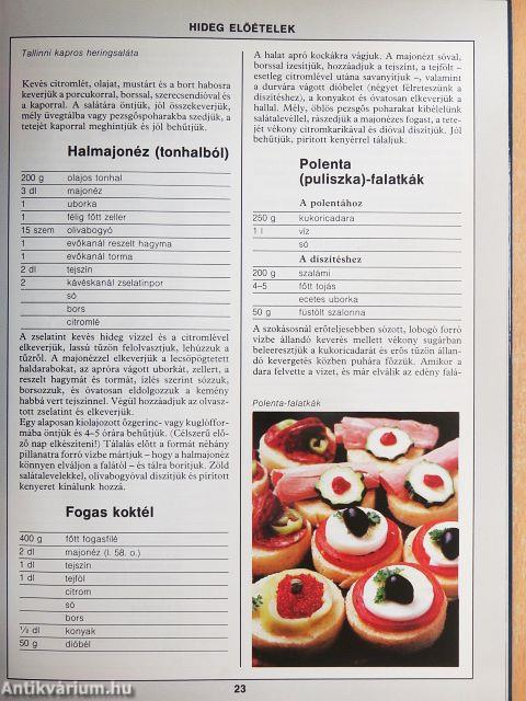 99 előétel 33 színes ételfotóval