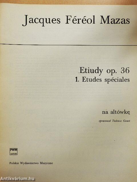 Etiudy op. 36