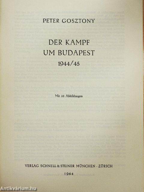 Der Kampf um Budapest