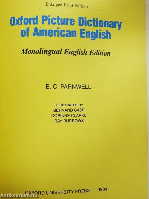Oxford Picture Dictionary of American English