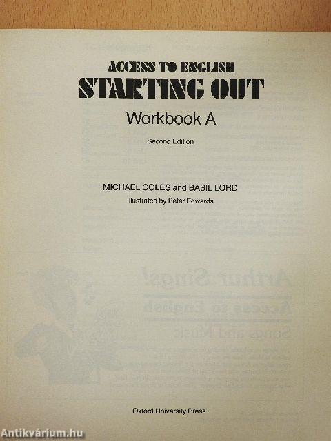 Starting Out - Workbook A