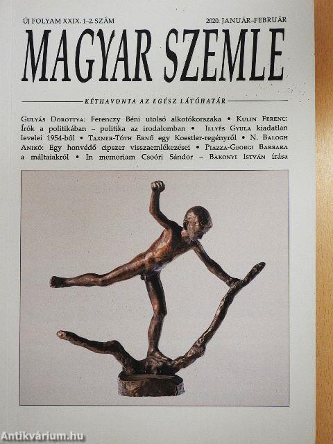 Magyar Szemle 2020. január-december