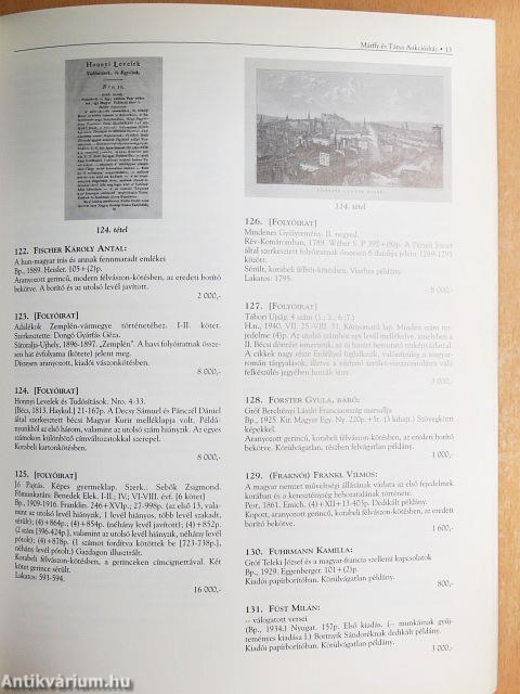 A Központi Antikvárium 66. aukciója