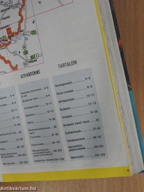 Magyarország autóatlasza