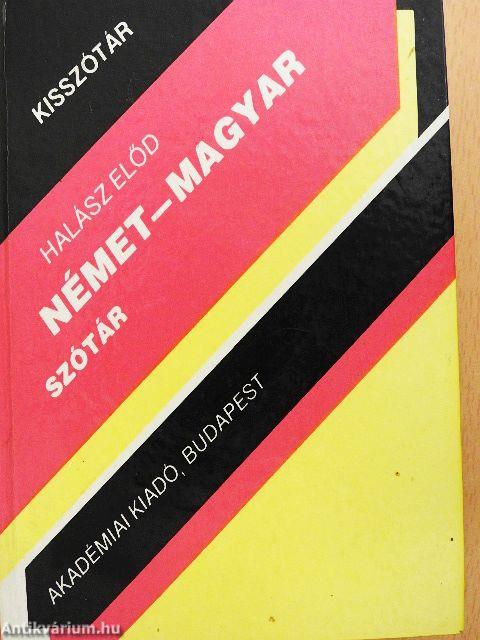 Német-magyar szótár