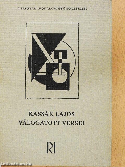 Kassák Lajos válogatott versei