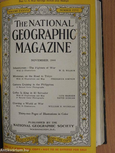 The National Geographic Magazine (vegyes számok) (5 db)