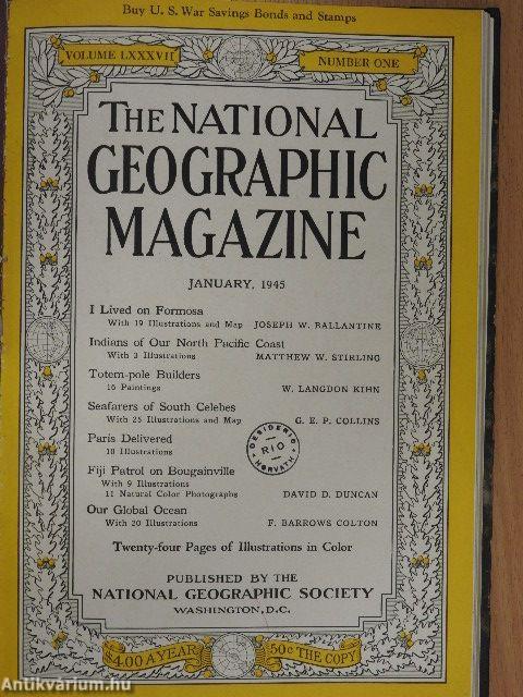 The National Geographic Magazine (vegyes számok) (5 db)