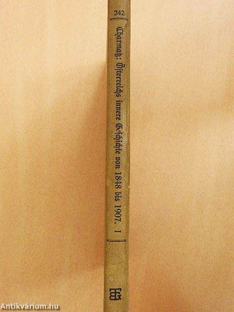 Österreichs innere Geschichte von 1848 bis 1907 I. (gótbetűs)