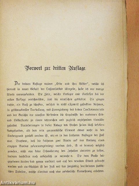 Die Erde und ihre Völker (gótbetűs)