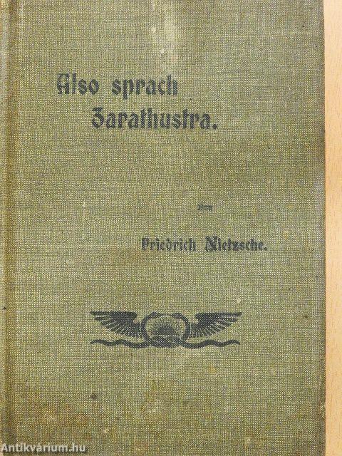 Also sprach Zarathustra (gótbetűs)