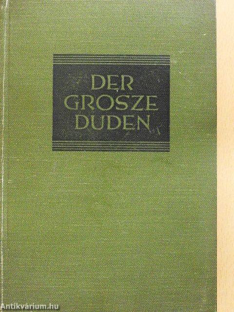 Der grosze Duden (gótbetűs)