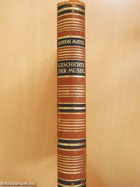 Geschichte der Musik (gótbetűs)