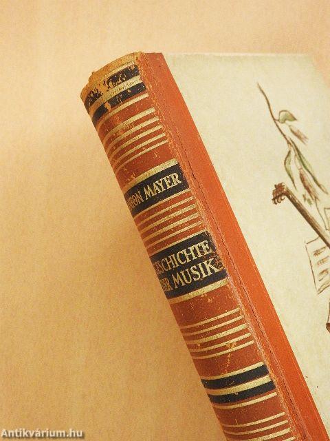 Geschichte der Musik (gótbetűs)