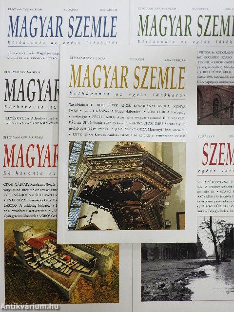Magyar Szemle 2016. január-december