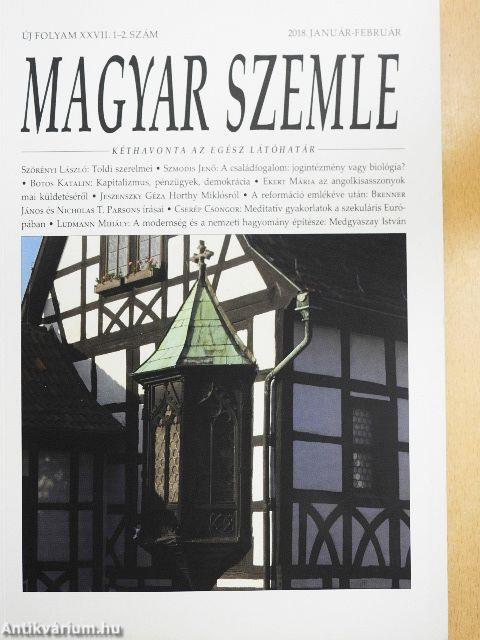 Magyar Szemle 2018. január-december