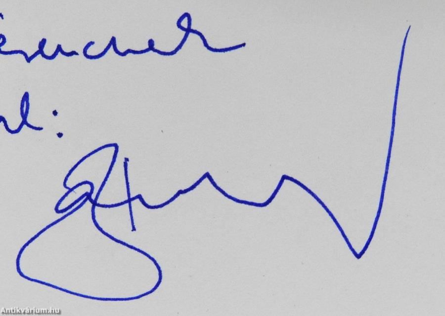 A macska lazíthat, az egér nem (dedikált példány)