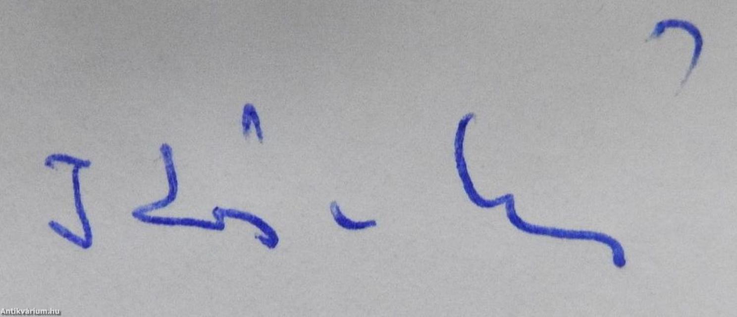 Értelmiségi körökben (dedikált példány)