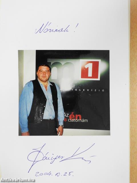 Sok szeretettel (dedikált példány)