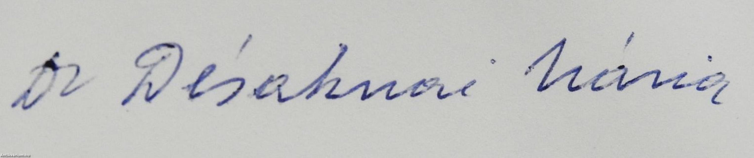 A szerelem indulatában (dedikált példány)