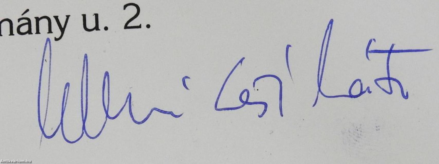 Esztétikai kultúra (aláírt példány)