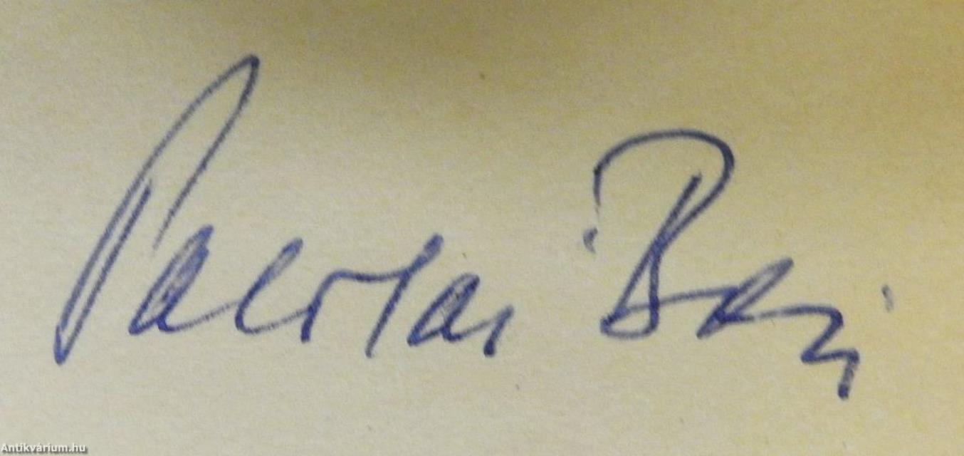 Viharos mennyország (dedikált példány)