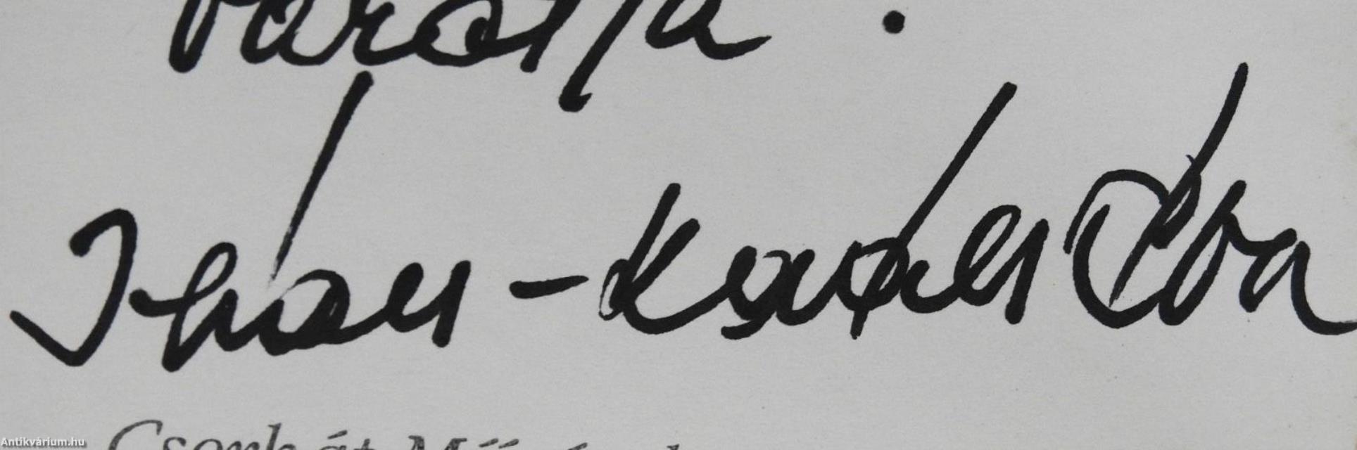 Napisten udvarában (dedikált példány)