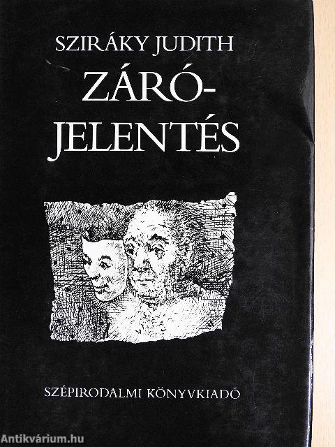 Zárójelentés