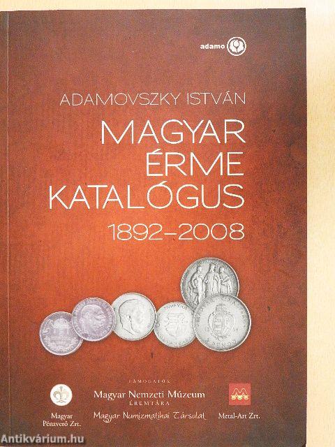 Magyar érme katalógus 1892-2008