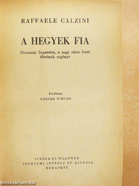 A hegyek fia