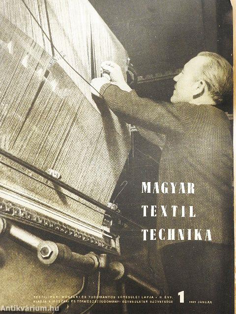 Magyar Textiltechnika 1949. január