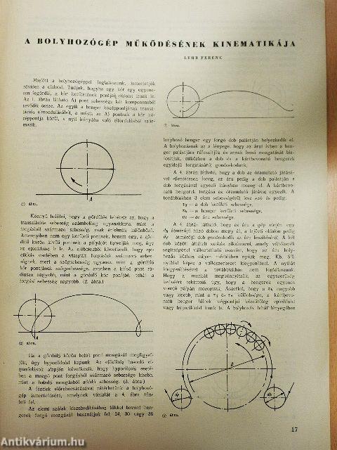 Magyar Textiltechnika 1949. január
