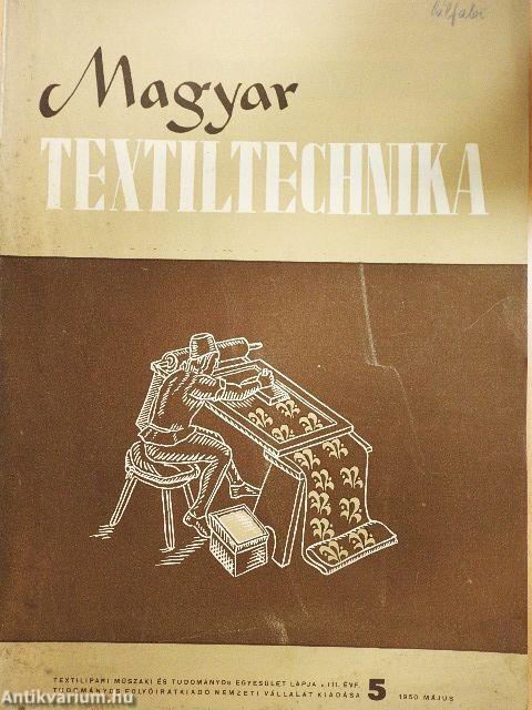 Magyar Textiltechnika 1950. május